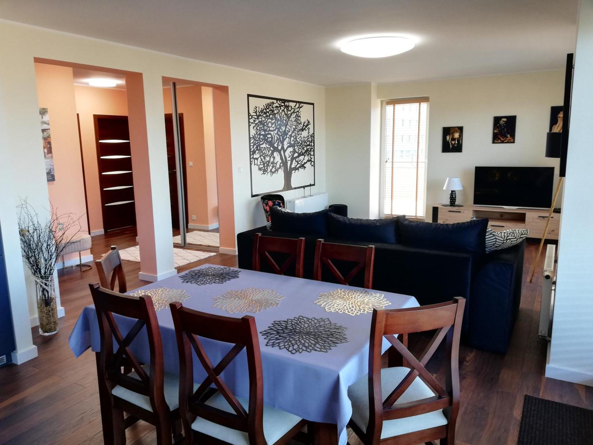 Apartament 80M2 Z 70M2 Tarasem -W Pelni Wyposazony - Wyjatkowe Centrum Miasta Wloclawek Exterior photo